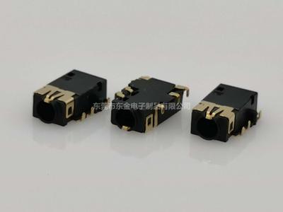 笔电耳机插座J430R06J1BZL2沉板音频插座PJ-31171全铜6PIN母座