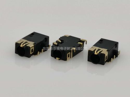 笔电耳机插座J430R06J1BZL2沉板音频插座PJ-31171全铜6PIN母座