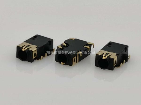 笔电耳机插座J430R06J1BZL2沉板音频插座PJ-31171全铜6PIN母座
