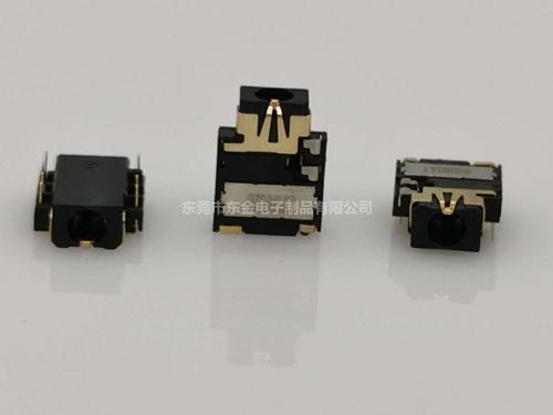 3.5mm沉板耳机插座PJ-3276B 7PIN镀金音频母座耐高温PA9T全铜